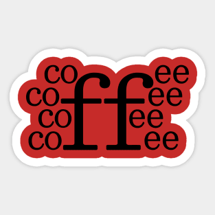 Coffee Lovers Sticker